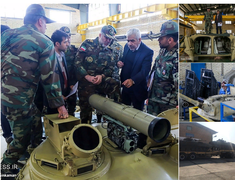 Irán inició la modernización del armado BMP-2.