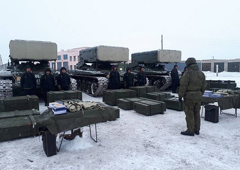 Le groupe rotatif de TPS "Solntsepek" est entré dans le district militaire central