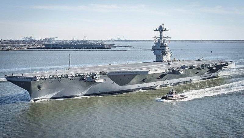 El nuevo supercarrier de la Marina de los EE. UU. No puede lidiar con tareas simples