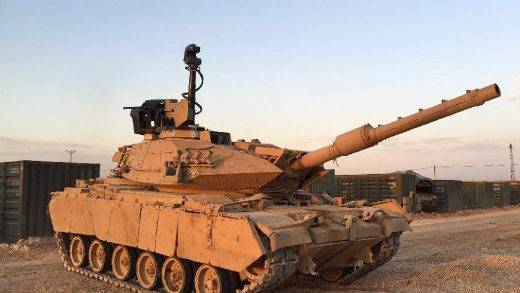 Turquía envió el M60T actualizado a Siria