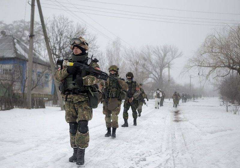 La OSCE grabó la promoción de las Fuerzas Armadas Ucranianas en el Donbass.