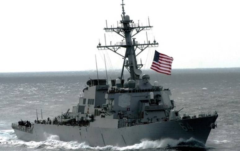 The second American destroyer entered the Black Sea