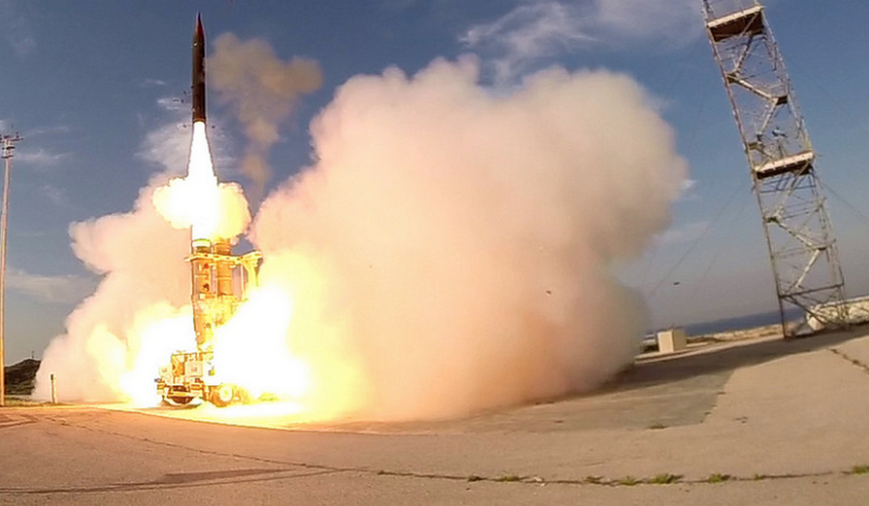 Israel and the United States tested missile defense systems to intercept missiles in space