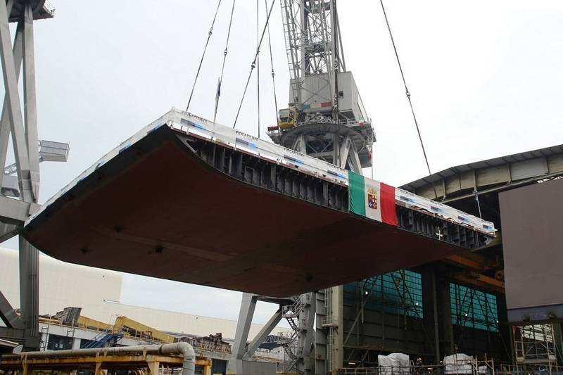 In Italy, laid a new helicopter