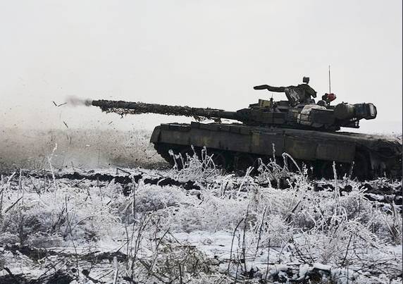 On the Ukrainian tanks began to install thermal sights