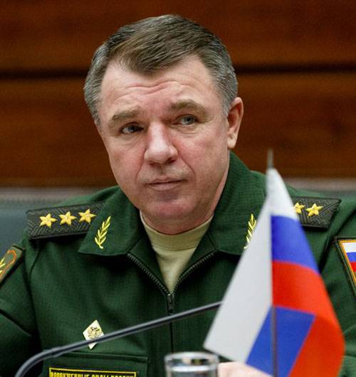 Russian Defense Ministry called fake publication on the change of the commander of the grouping of troops in the SAR