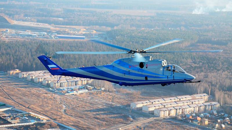 Der russische Hochgeschwindigkeitshubschrauber wird 2019 seinen Erstflug absolvieren