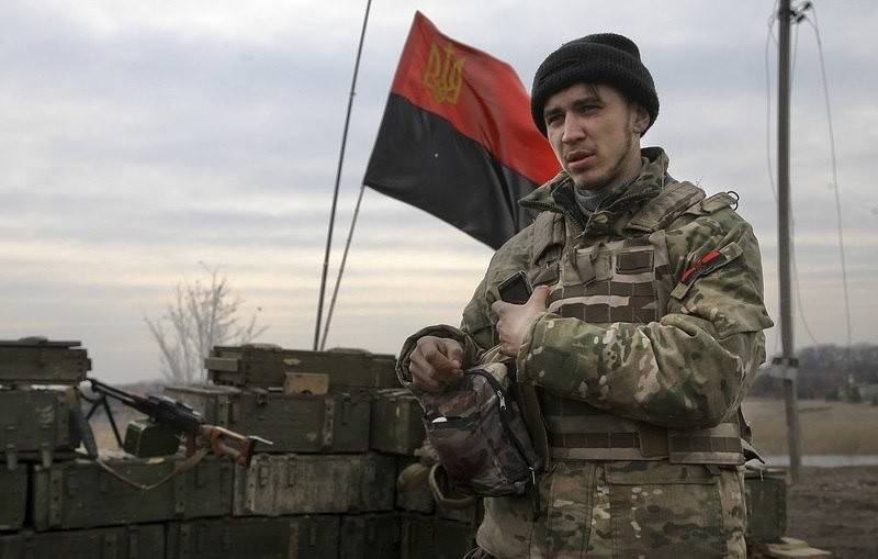 NM LNR: "Right Sector" fighters arrived in the area of ​​the Village of Lugansk *