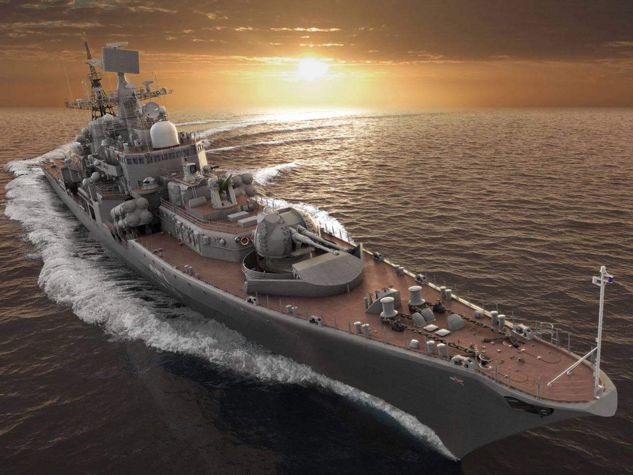 Russian Navy. A sad look into the future: domestic destroyers
