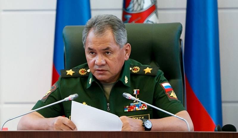 Shoigu: More than 3,6 thousand military infrastructure facilities are planned to be built in 2018 year.