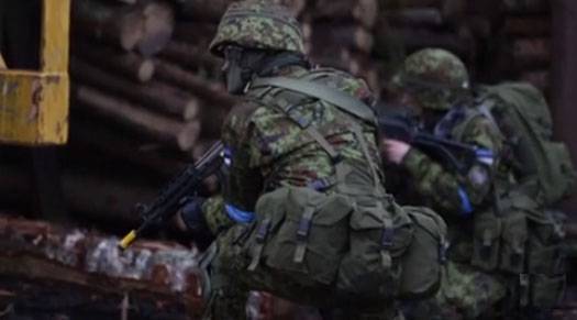 Estonian soldiers refused to sing the song "forest brothers" about the glorification of Russian killers