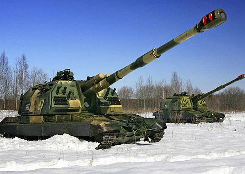 The batch of ACS 2S19 "Msta-S" entered the Southern Military District