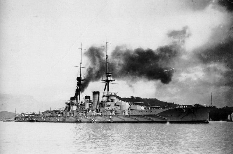 Near the island of Guadalcanal, found fragments of the Japanese battleship of WWII