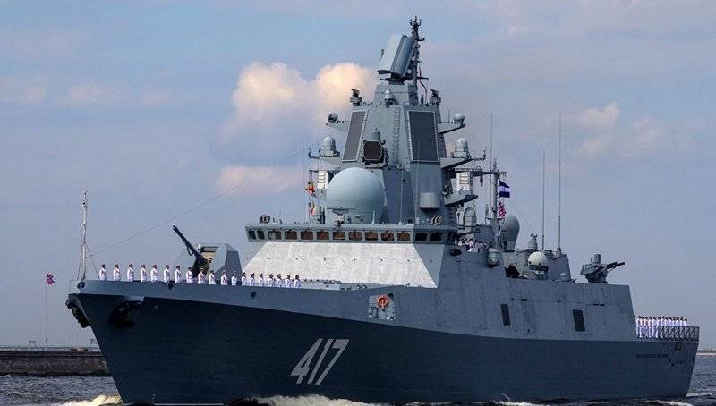 The first Russian gas turbine engines will receive the frigates of the project 22350