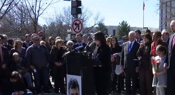 In Washington, opened the Boris Nemtsov Square in front of the Russian Embassy