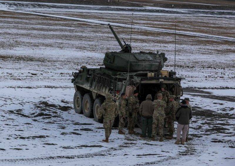 В Европу поставлены модернизированные "Страйкеры"