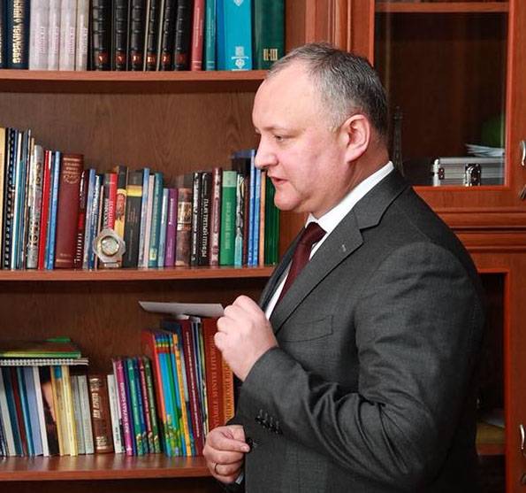 Igor Dodon: the purchase of lethal weapons from NATO is being imposed on Moldova
