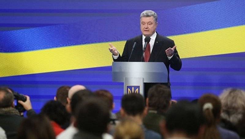 Poroshenko called the "war" with Russia a key challenge for Ukraine