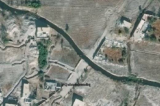 "Bridge" tanks of the Syrian army are drowning in the canals