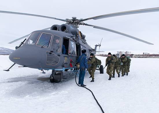 In Kamchatka, a group of saboteurs was "destroyed" during the exercise