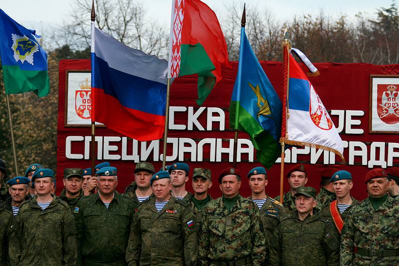 Joint Russian-Belarusian-Serbian exercises "Slavic Brotherhood-2018" will be held in Novorossiysk