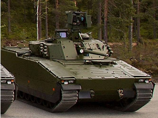 Nuevo vehículo de comando y personal CV90 STRILED del ejército noruego