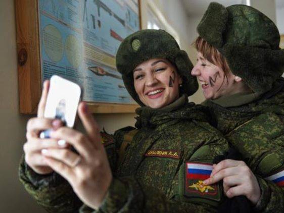 In the Strategic Missile Forces will be held a competition "Make-up under camouflage"