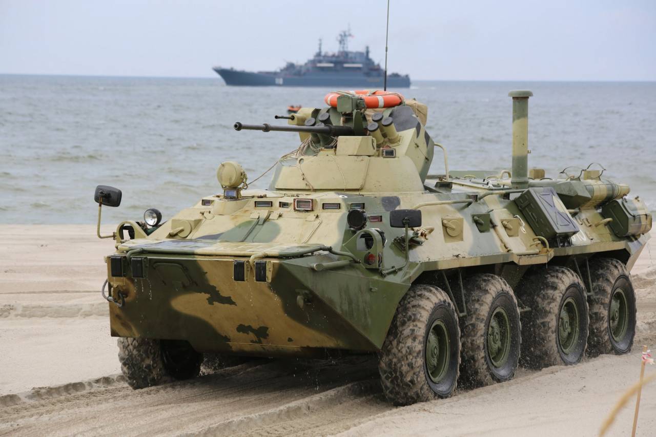 Russian armoured personnel carriers