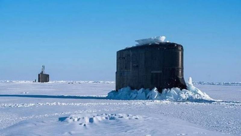 Die US-Marine führte Übungen in der Arktis durch