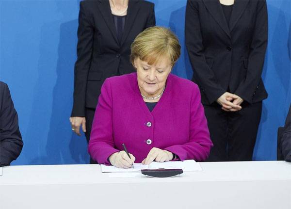 Merkel for the fourth time in a row became the German Chancellor