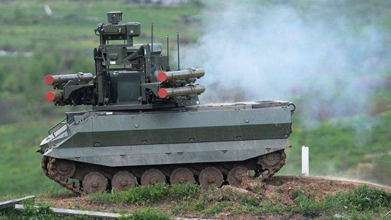 Shoigu: serial production of combat robots may begin in 2018