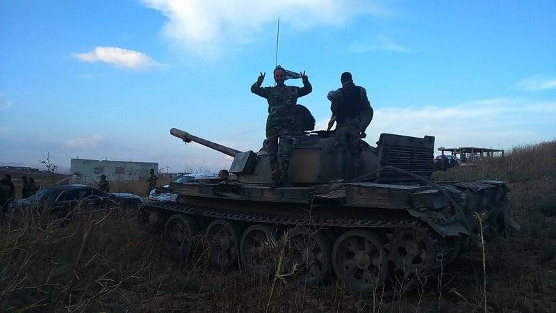 The Syrian army repelled a massive offensive militants