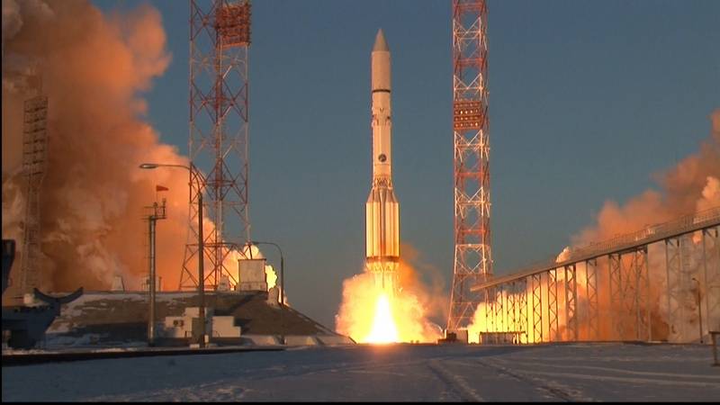 Baikonur schließt Standort für den Start von Proton-Raketen bis 2023