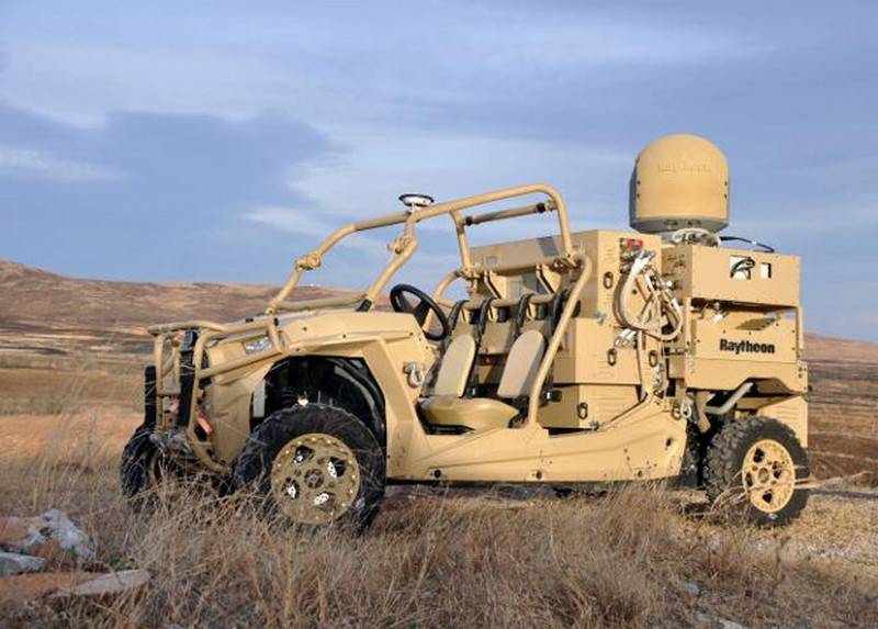 Esercito degli Stati Uniti testato Buggy con anti-Awl Laser