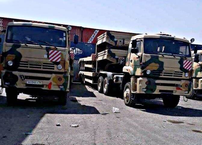 Iraqi army received KamAZ tractor and “Gorets-M” armored cars