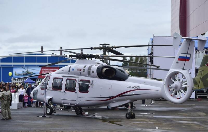 A versão militar do helicóptero Ka-62 está pronta, mas não testada