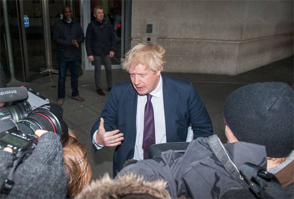 Johnson spoke about the conditions of friendship between Britain and Russia and the Russians