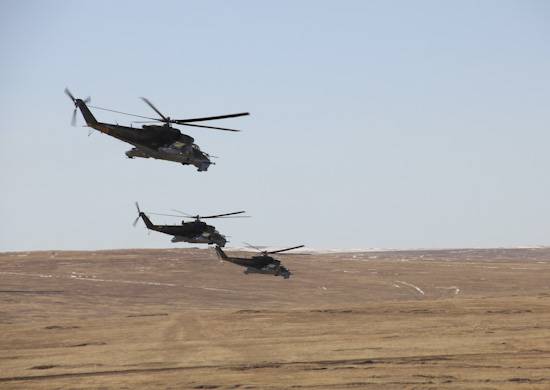 Na Transbaikalia, a primeira fase do exercício de tiro de combate terminou