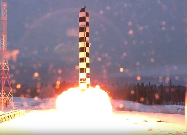 Sarmat inspire ... Sur les tests réussis du dernier ICBM