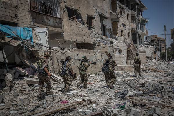 An anti-American uprising flared up in the Raqqi area