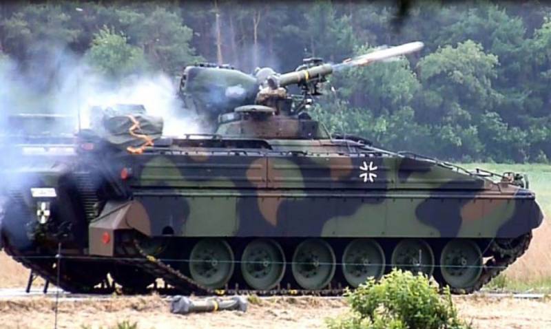 BMP Marder reçoit des missiles anti-char Spike-LR