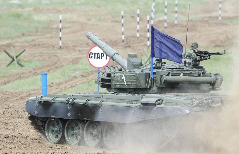 "Tank Biatlon" için yeni bir hazırlık yöntemi. İlk yarışmalar Merkez Askeri Bölge'de yapıldı