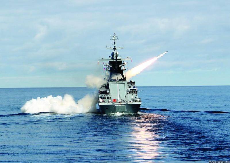 הצי הבלטי ירה לעבר מטרות אוויריות
