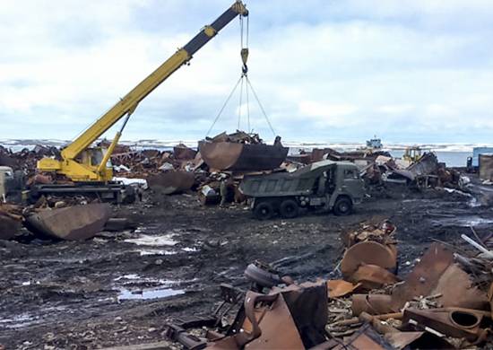 Für die Sanierung von Wrangel Island wurde ein konsolidiertes Umweltteam gebildet.