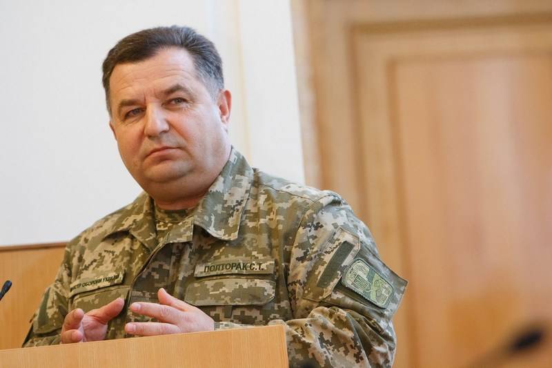 Poltorak: We, unlike Russia in Chechnya, behave in a civilized manner in the Donbas