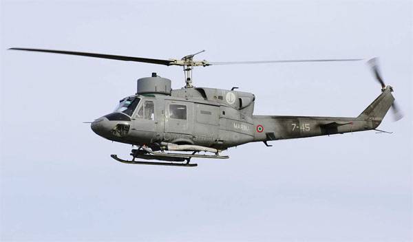 Helicopter Bell 212 Italian Navy fell into the sea during an exercise. There are victims