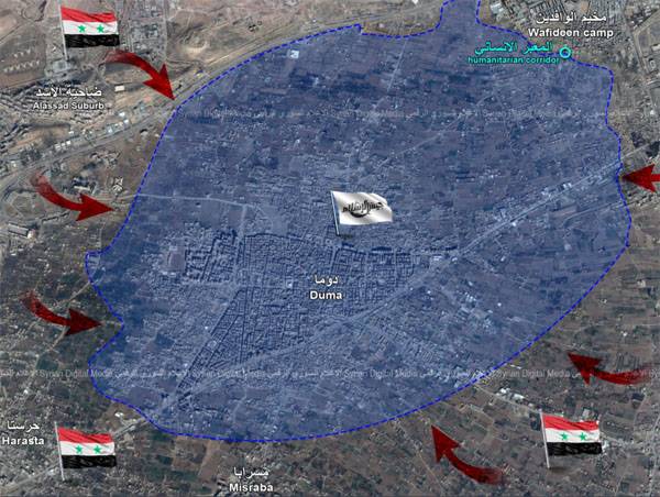 Pour les militants de la Ghout Est, un compte à rebours a commencé. Prendre d'assaut la ville de Douma