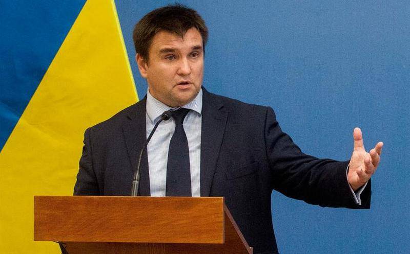 Klimkin Rusya'yı “ezecek”. Aksi takdirde barış güçleri tanıtılamaz ...