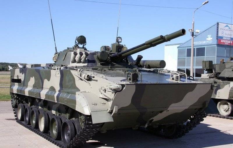 La 58e armée interarmes a reçu un lot de BMP-3