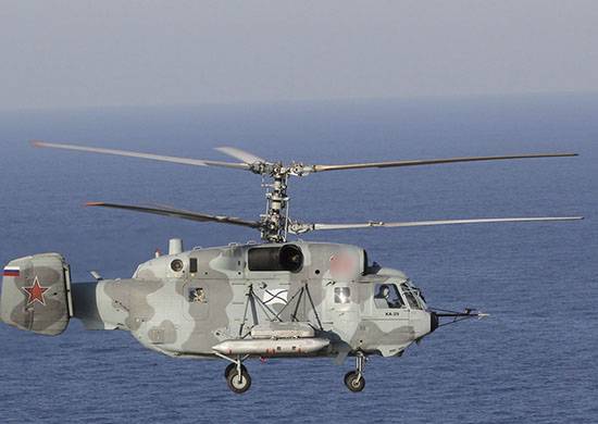 KA-29直升机在波罗的海坠毁